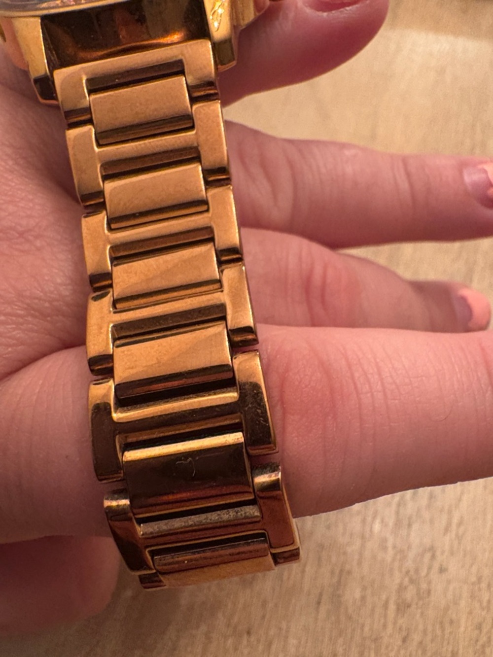 Michael Kors Rose Gold-Tone Crystal Dial Bracelet Watch - Picture 5 of 6